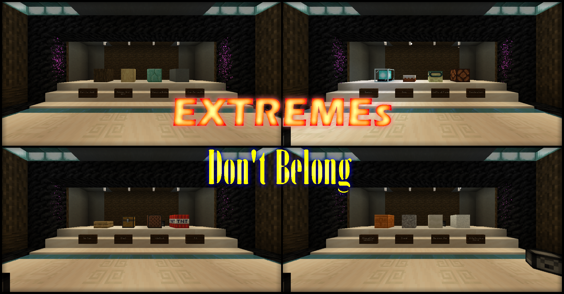 Télécharger EXTREME's Don't Belong pour Minecraft 1.14.2